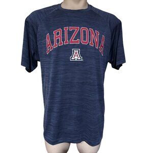 NEW Arizona Wildcats Colosseum  Blue Performance Shirt Men's L